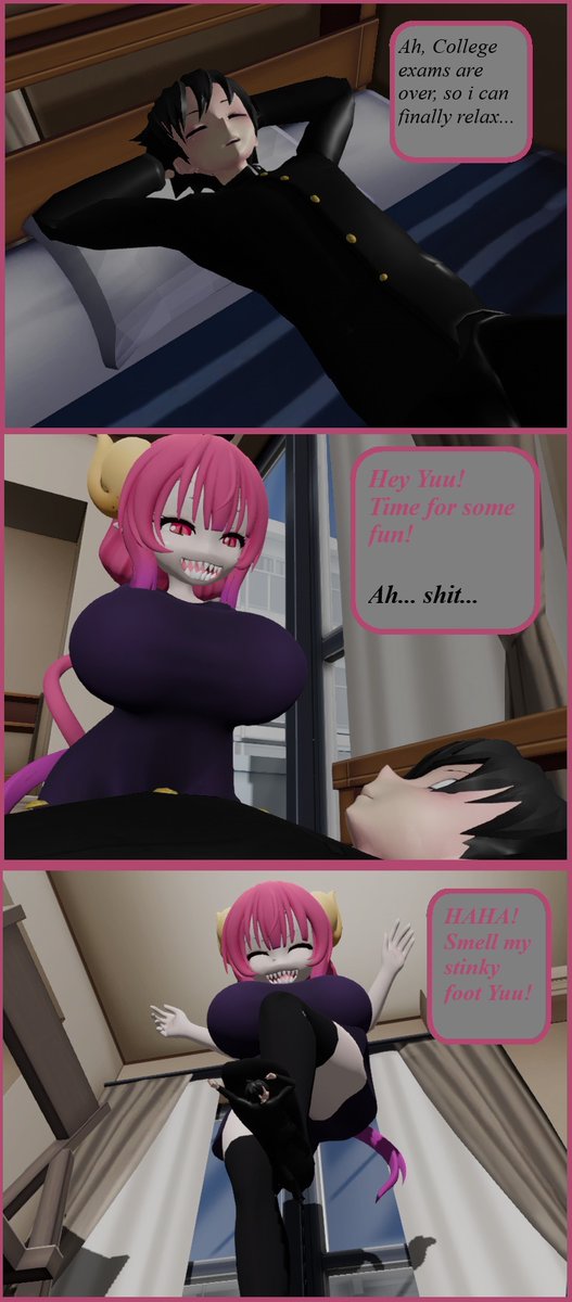 First Dragonmaid pic! I'm using a generic male model because no one has made a good Kobayashi model for Sizebox yet. #giantess #sizetwitter

patreon.com/posts/playtime…