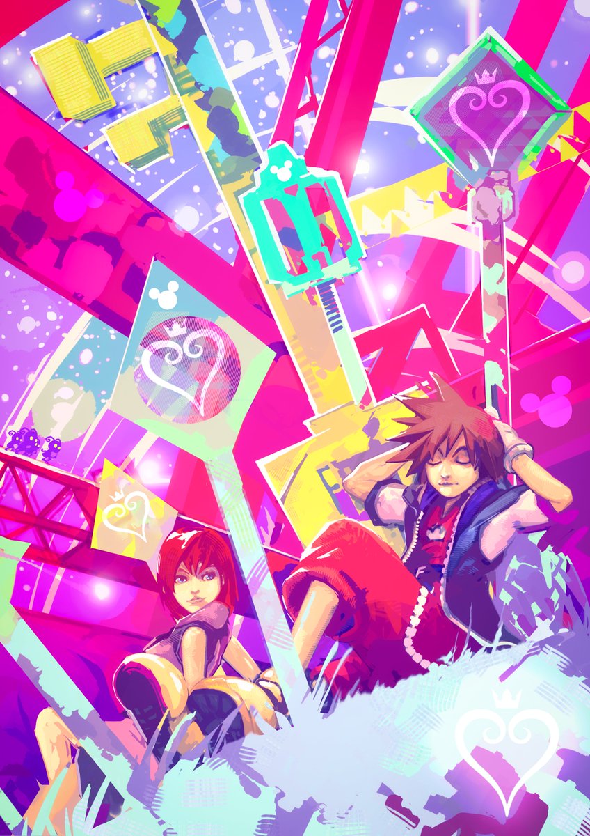 fan art Kingdom Hearts - happy new year?

#kingdomhearts #Disney #illustration #digitalart #artwork #game #gameart #fanart