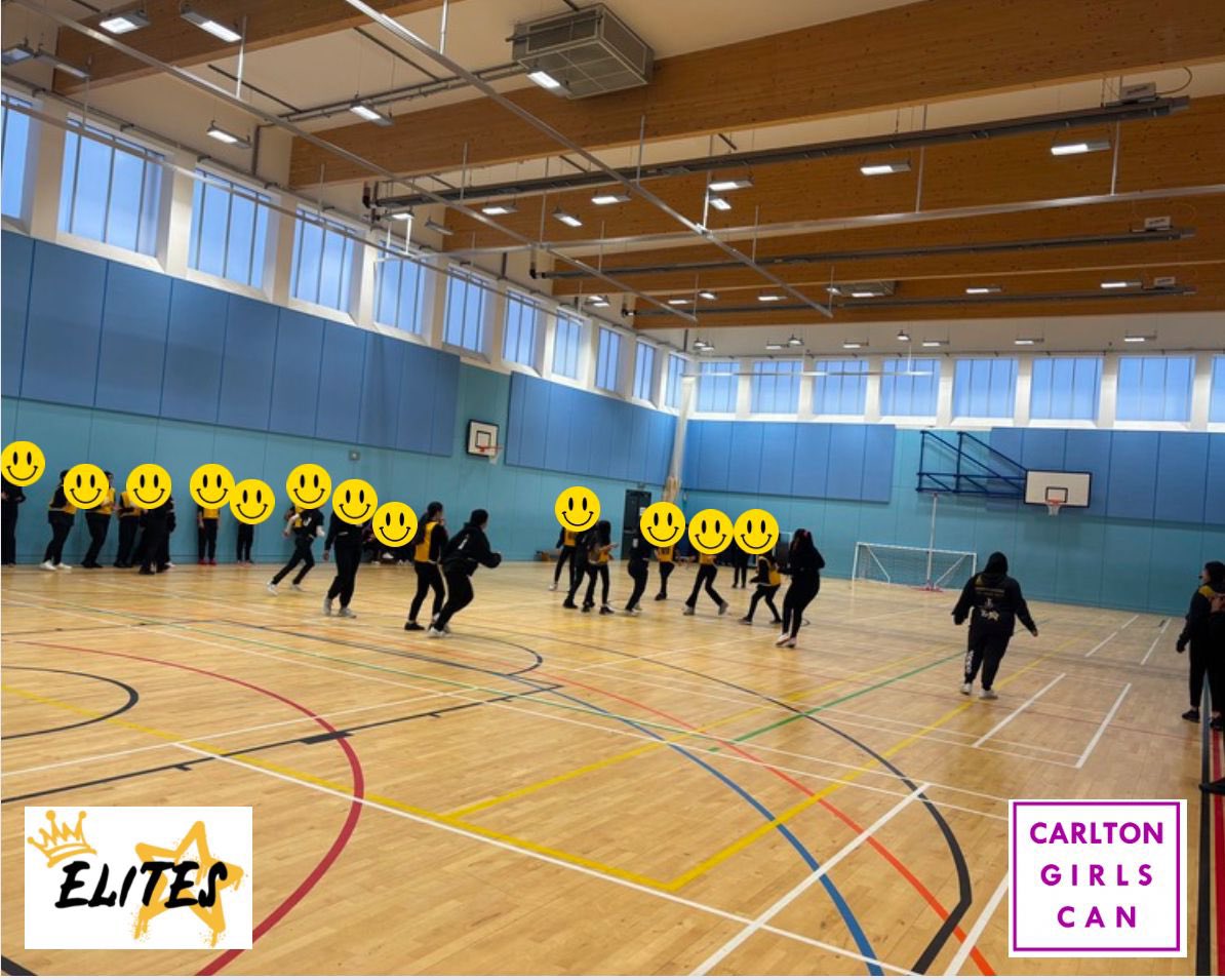 CarltonBolling's tweet photo. Over 50 girls took part in the 3rd consecutive annual Carlton Girls Can netball competition! Lots of talent, hard work and smiley faces! A lovely end to a very successful sporting term! #CarltonGirlsCan https://t.co/wdWzREGtxC
