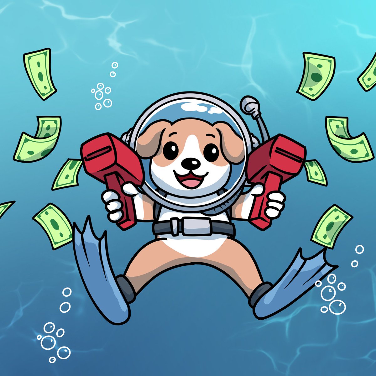 $SCUBA Dog tweet media