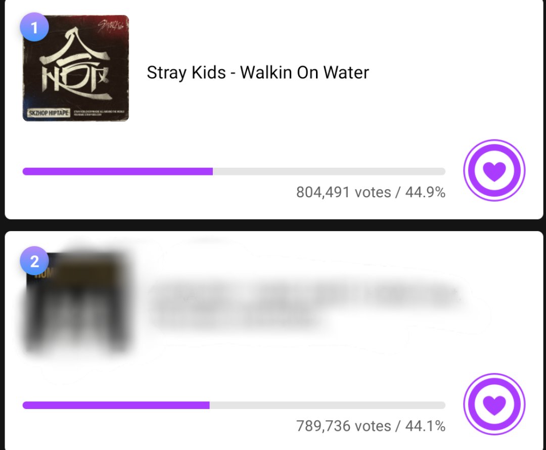 StrayKidsGlobal's tweet photo. [🗳️Music Core] Pre-voting

#WalkinOnWater is nominated for this week's Music Core!
Don't forget to cast in your votes💙

💦 Gap does NOT matter, only the position ranking.

🎣https://t.co/PpMelCogtP

#StrayKids #스트레이키즈 #HOP https://t.co/ChmFRn1b0C