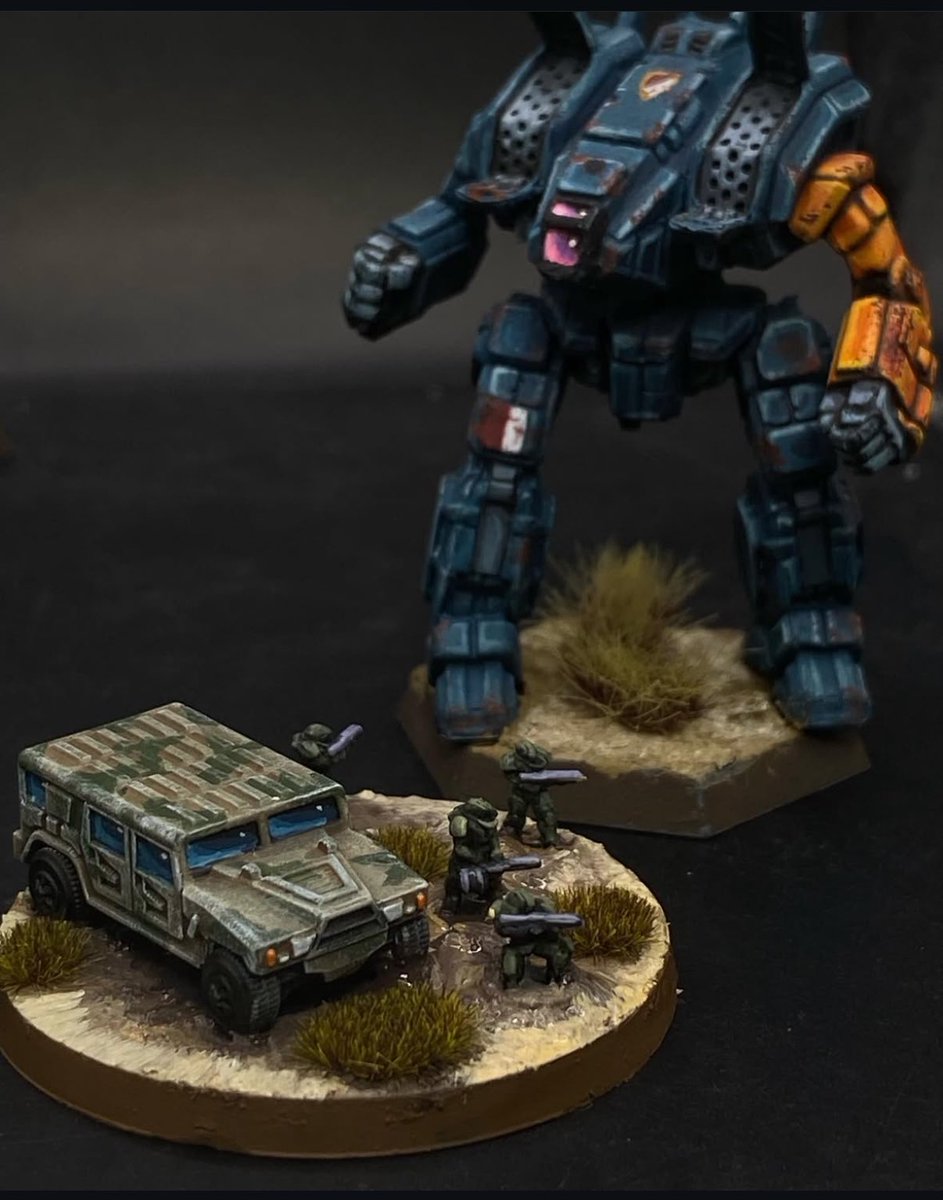 Queen of Battle or speedbump? Infantry for #battletech #mechwarrior #battlemech #catalystgamelabs #innersphere