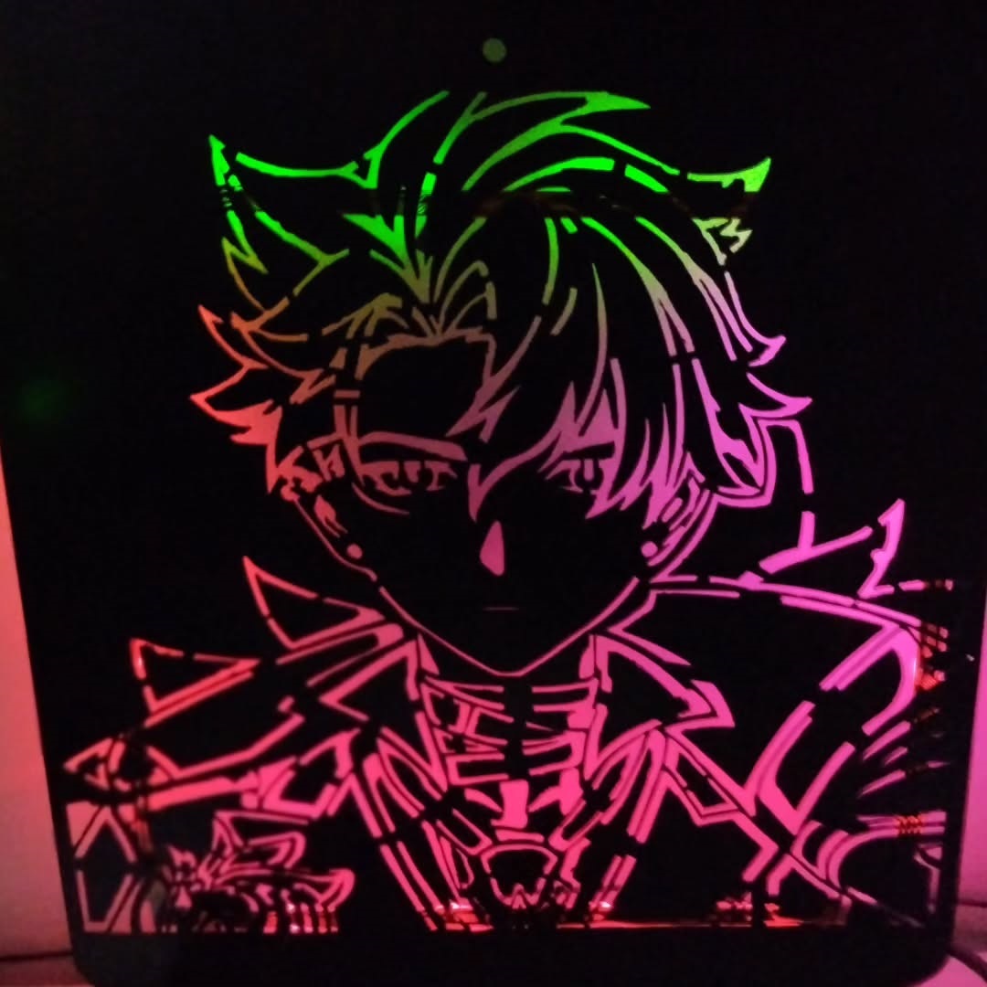 raiger_27's tweet photo. #Wriothesley #LED #LEDLights #acero #cortelaser #lasercutting #AnimeArt #GenshinImpact #genshinimpactart #animeboy #原神 #Genshin #莱欧斯利 https://t.co/ycZ4KTV4eR