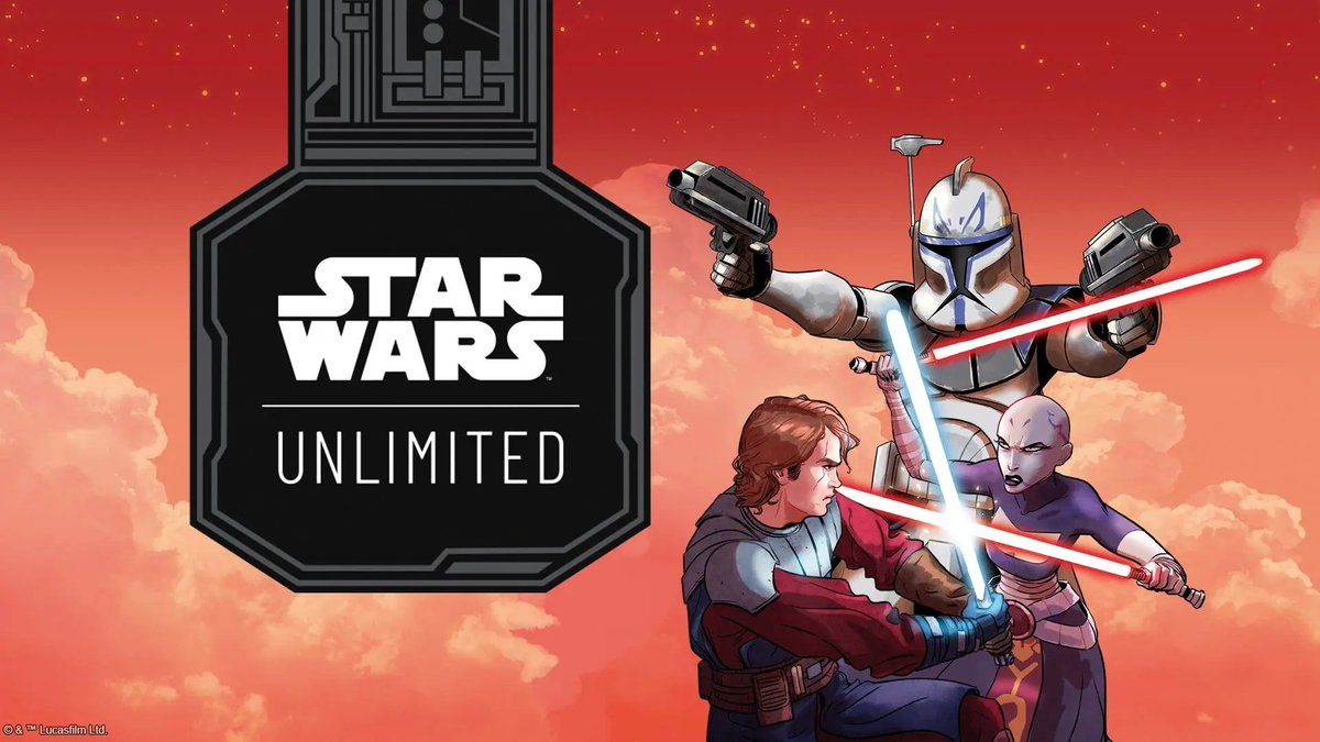 VGHQ's tweet photo. We are doing a sale on all our Star Wars Unlimited Cards! 
Makes a great gift for any Star Wars fan or Card Game enthusiast!
Booster Packs - $4.00 each.
Booster Boxes - $90.00 each.
Starter Kits - $25.00 each.
PreRelease Boxes - $25.00 each.
(Sale goes till end of January!) https://t.co/u3XfIVv8Lo