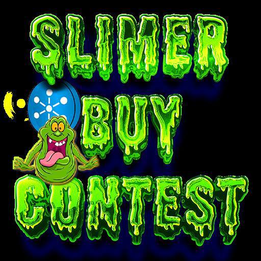 From the $SLIMER Telegram! t.me/SlimerTokenETH

Who wants to double up?! 
Time to get slimed with another buy contest! Starting NOW the next 40 buys over .075 ETH will be entered into a drawing. The winner will receive .15 ETH as the prize. Here’s your chance to invest in a