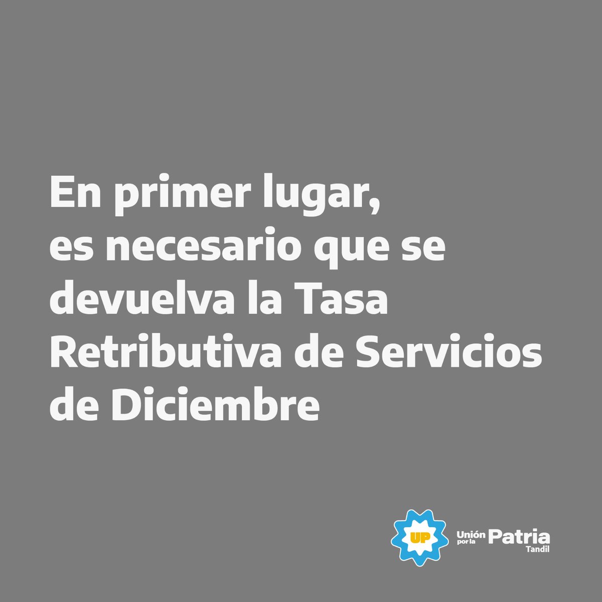 Fuerza Patria Tandil tweet media