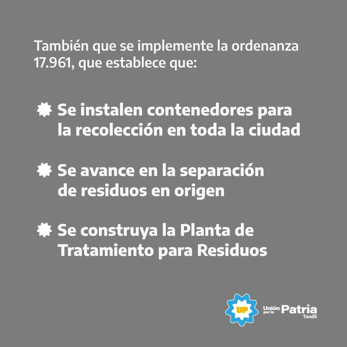 Fuerza Patria Tandil tweet media