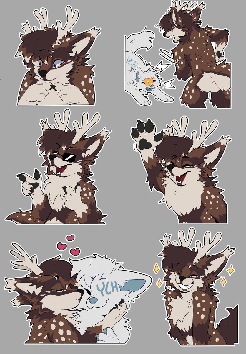 some stickers i made for a friends friend