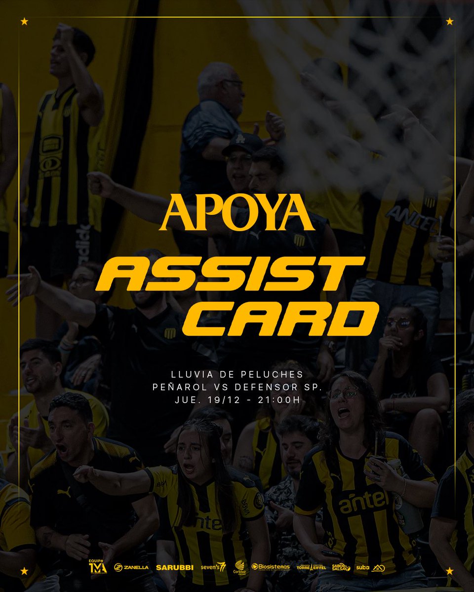 🤝 ¡Gracias, Assist Card! 

<a href="/assistcard/">ASSIST CARD</a> se suma a la Lluvia de Peluches Solidarios, colaborando para llevar alegría a los niños en estas fiestas.

Nos vemos mañana 🫡