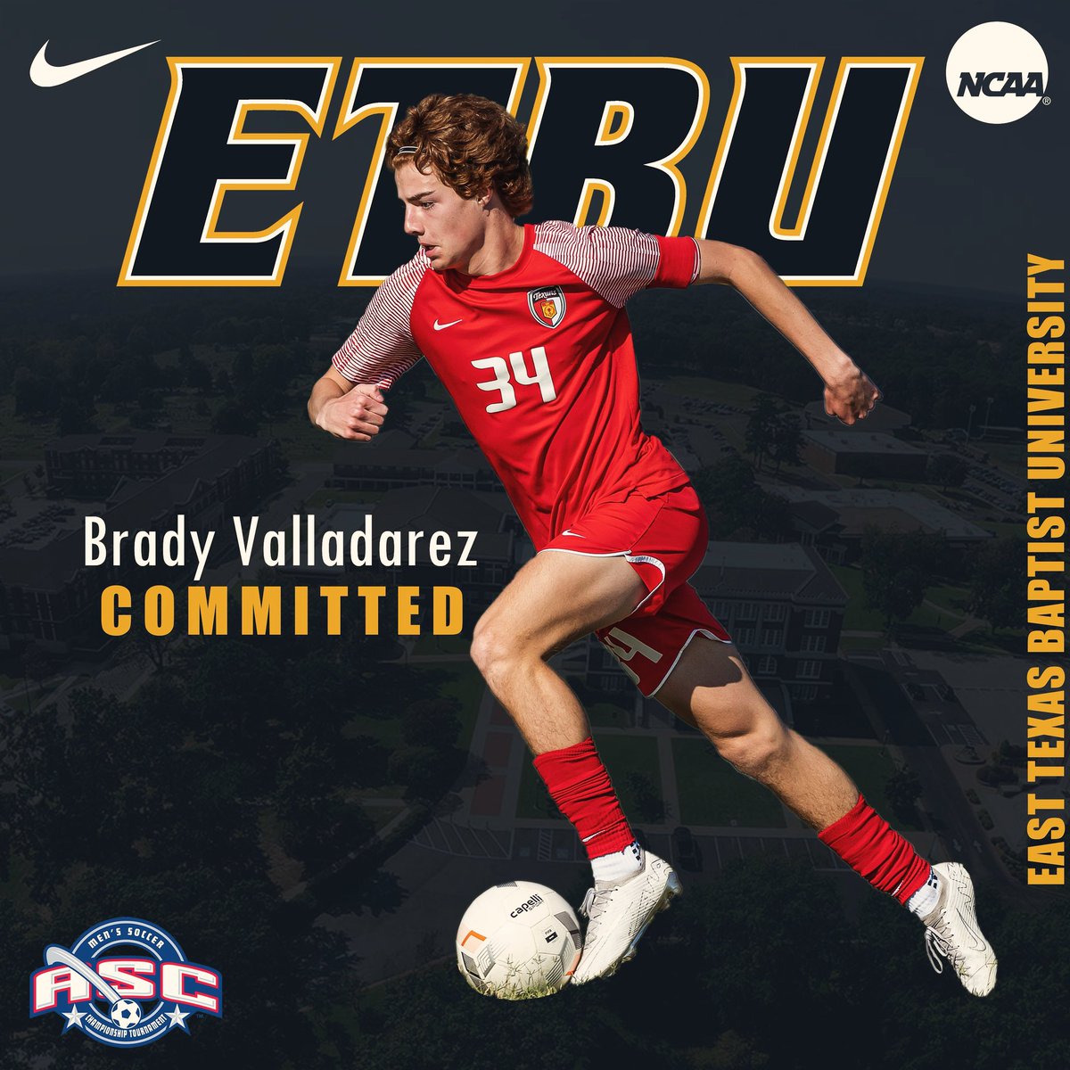 BradCarl24's tweet photo. COMMITTED.🙏🏽 @CoachTBowles @RISDAthletics @RockwallSoccer @ETBU_Soccer https://t.co/dnPXz1NRHB