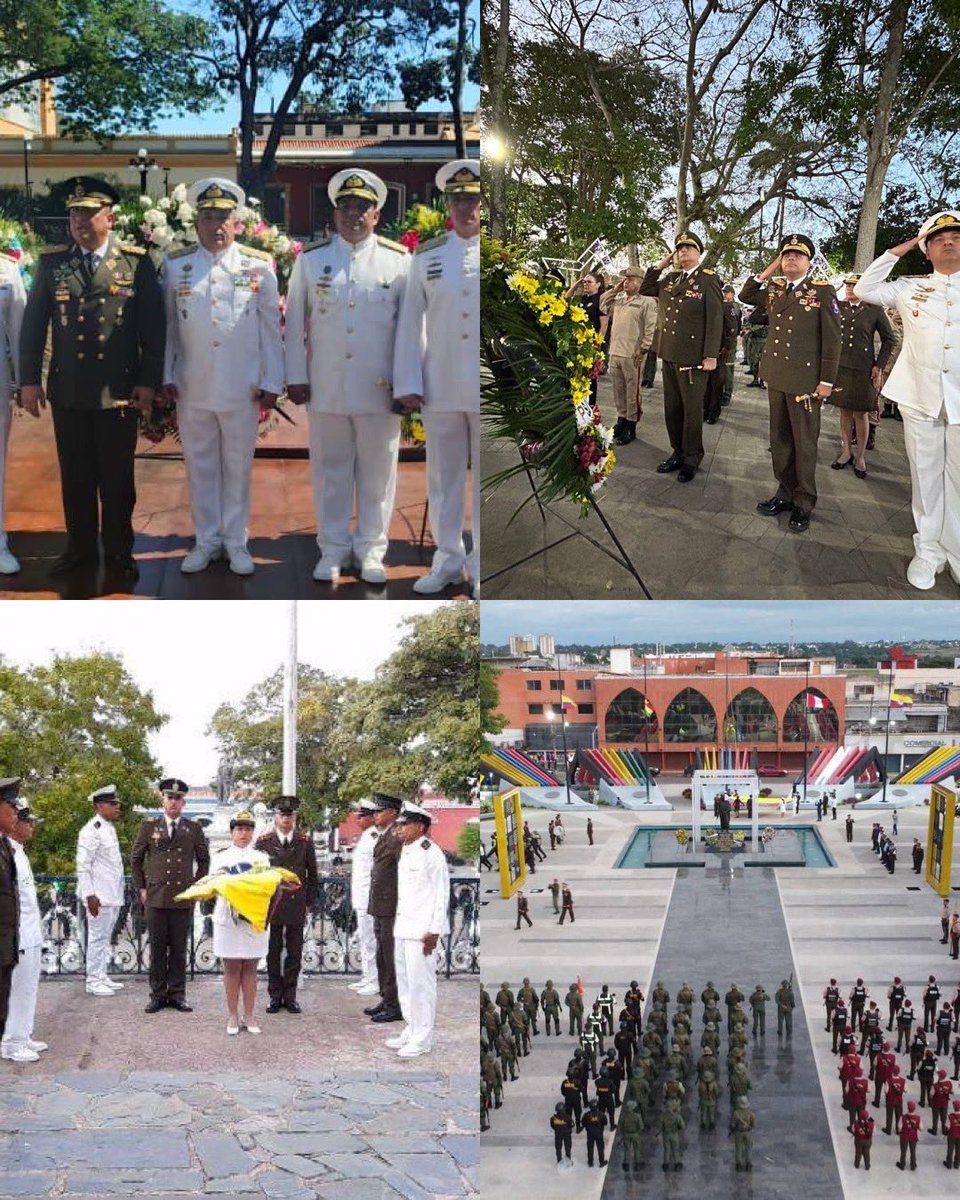 ¡Las glorias de Bolívar crecerán como crecen las sombras cuando el sol declina!

#InregrarEsVencer