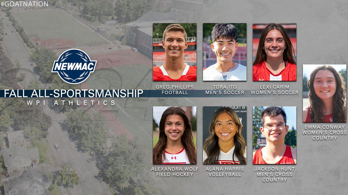 Good Sports ✅

Congratulations to Greg Phillips, Tora Ito, Lexi Carim, Alex Wolf, Alana Harris, Jackson Hunt and Emma Conway on being named to the @NEWMACSports All-Sportsmanship Team! 

Read to hear what the coaches are saying⬇️
📰-tinyurl.com/2why8w6t

#GoatNation #GoNEWMAC