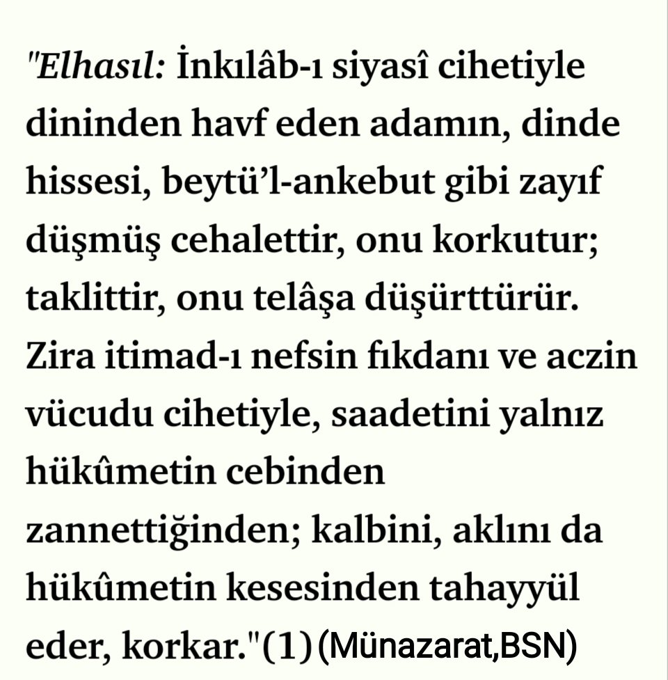 benlice37's tweet photo. @LilayZeynep O kadar önemli ki şu cümleler... "Cehalettir onu korkutur..." vs... https://t.co/JAlnidbXpk