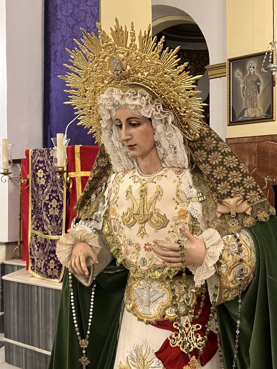 HdadPollinica's tweet photo. Besamanos Maria Santísima de Gracia y Esperanza.
Festividad de la Esperanza 2024.

#GraciayEsperanza #Campillos #campilloscofrade #cofradíasmlg  #PollinicaCampillos #Festividad #Esperanza #Malaga #Besamanos https://t.co/2gO4K4Q4lp