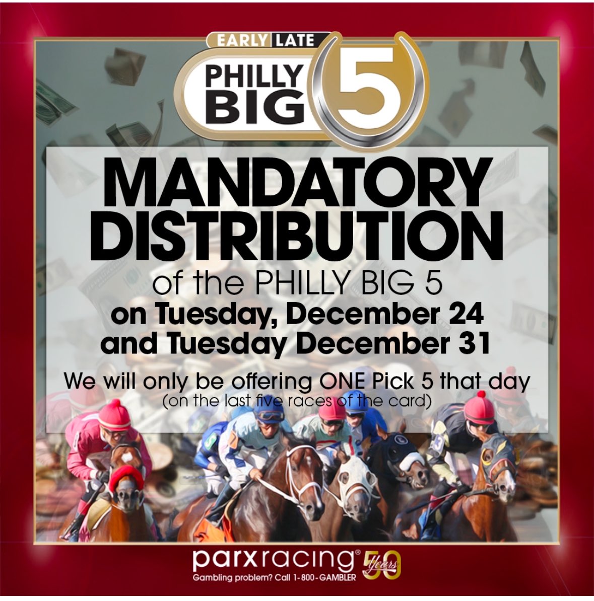 Gambling Problem? Call 1-800-GAMBLER