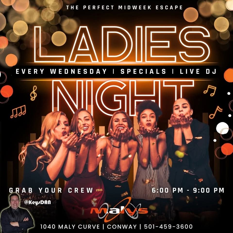 RadioWHATTwit's tweet photo. https://t.co/cGZlqJAk6U
SHAKE IT WITH YOUR FRIENDS TONIGHT @malysentertainment Malys Entertainment #Wednesday #LadiesNight #VideoDanceParty 1040 Maly Curve #Conway #Arkansas 501-459-3600 @KeysDAN #music #party #sing #cover #bar #dj #dance #dancer #love #party #hiphop #dj #dancers https://t.co/es28ZmLaEE
