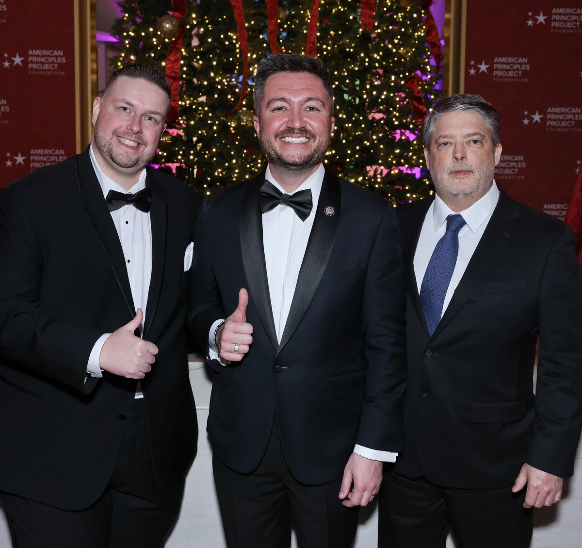 Honored to sponsor our client APP’s 2025 Christmas Gala.
 
Special thanks to <a href="/approject/">American Principles Project</a> <a href="/Schilling1776/">Terry Schilling 🇺🇸</a> <a href="/anthony_labruna/">Anthony LaBruna</a> 

And our amazing friends, clients, partners who made our table tremendous: <a href="/yoder_esq/">Mike Yoder</a> <a href="/thatpatriotmom/">Gabrielle Yoder</a> <a href="/JamesOKeefeIII/">James O'Keefe</a> <a href="/_CitizenAG/">Citizen AG</a>   
<a href="/BaugherJoel/">Joel Baugher</a> <a href="/JmkVictory/">JMKVictory</a>