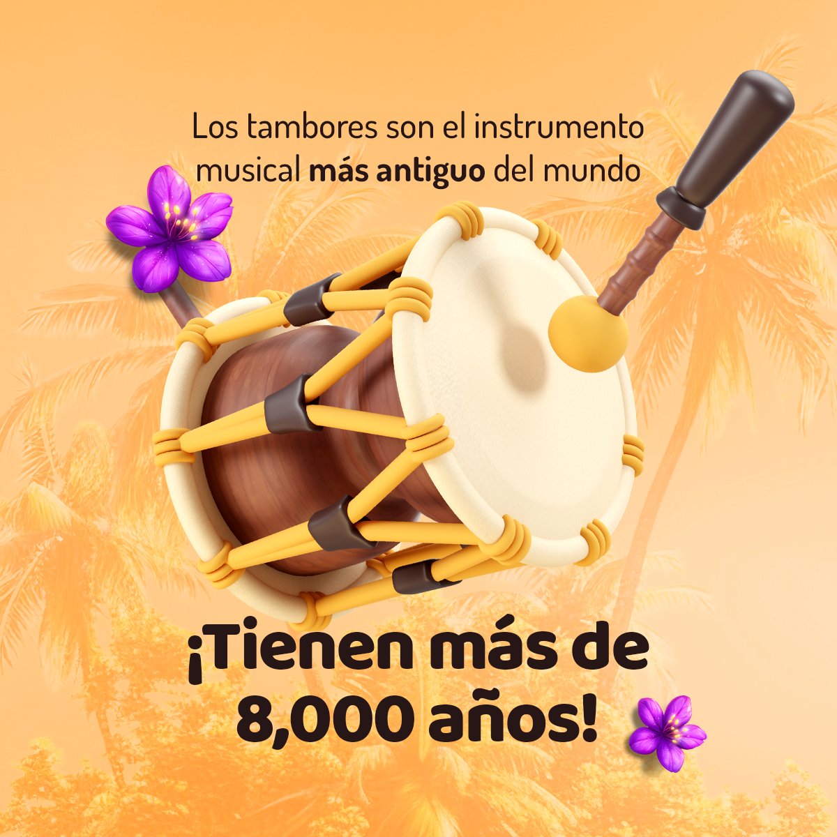 zongtopia's tweet photo. 🥁 ¡Qué increíble pensar que el instrumento más antiguo del mundo sigue marcando el ritmo! 🎶 Los tambores llevan más de 8,000 años conectándonos a través del sonido. ¿Alguna vez has tocado alguno? 🪘✨
#Zongtopia #Música #NetworkingMusical #Músicos #Gaming https://t.co/IPYAcnwa0q
