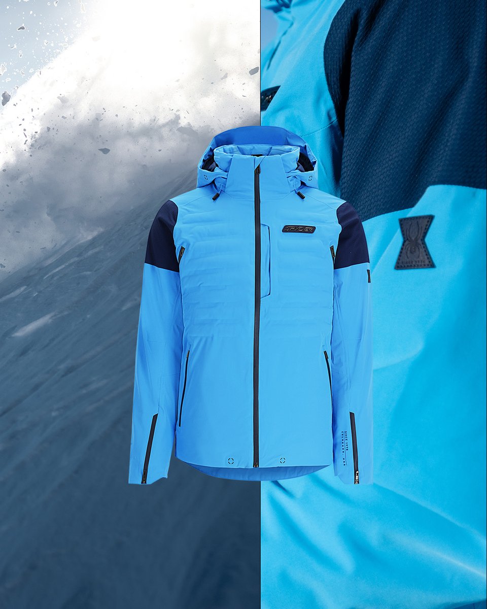 The Pinnacle is a perennial favorite, and this year, we've elevated our premier jacket. The body fabric features EXO SHIELD 30K, a proprietary Spyder fabric boasting 30K/30K waterproofing/breathability and 4-way stretch for unparalleled freedom of movement.