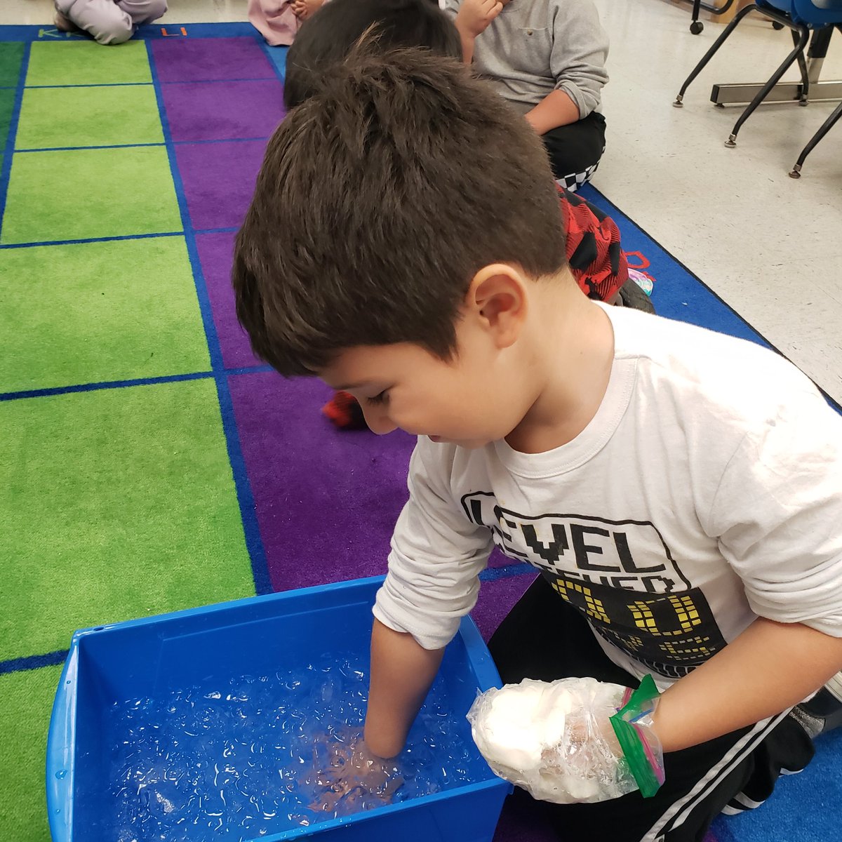 Exploring how animals can adapt to their environment and what polar bears have to keep them warm in the icy waters!  The blubber glove experiment never gets old in Kindergarten! <a href="/SullyES_LCPS/">Sully ES</a> <a href="/MsStiles_EDU/">Ms. Stiles</a>