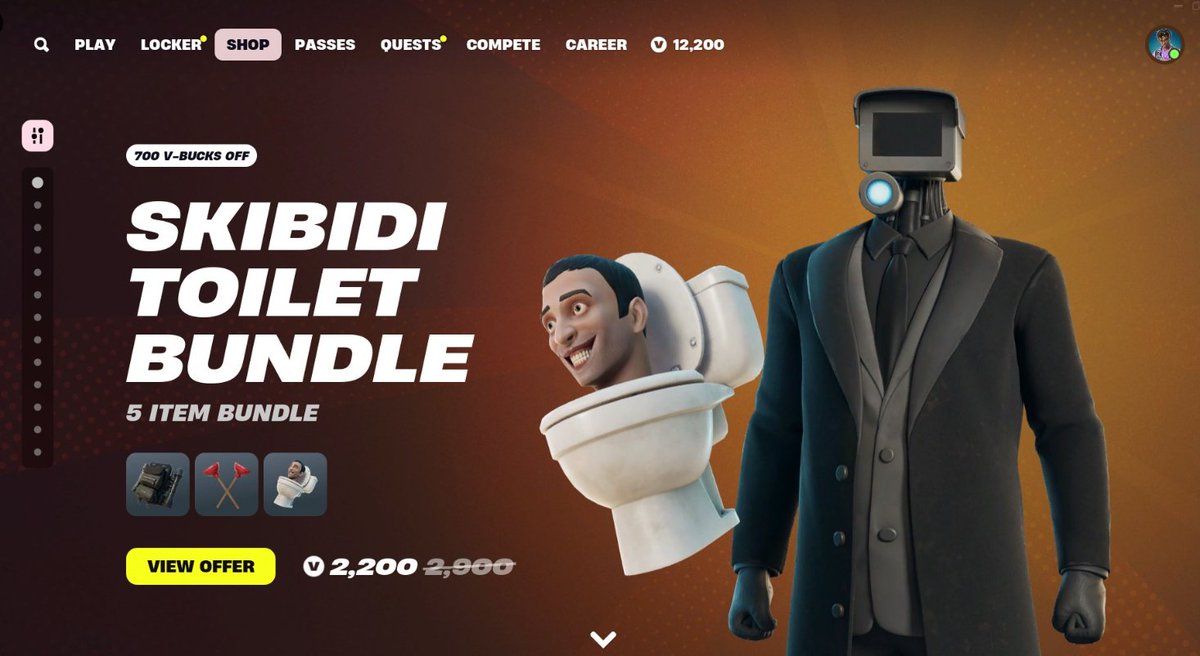 USE CODE SYNJAYS IF YOU'RE BUYING 🤢 Skibidi Toilet, thanks 😭