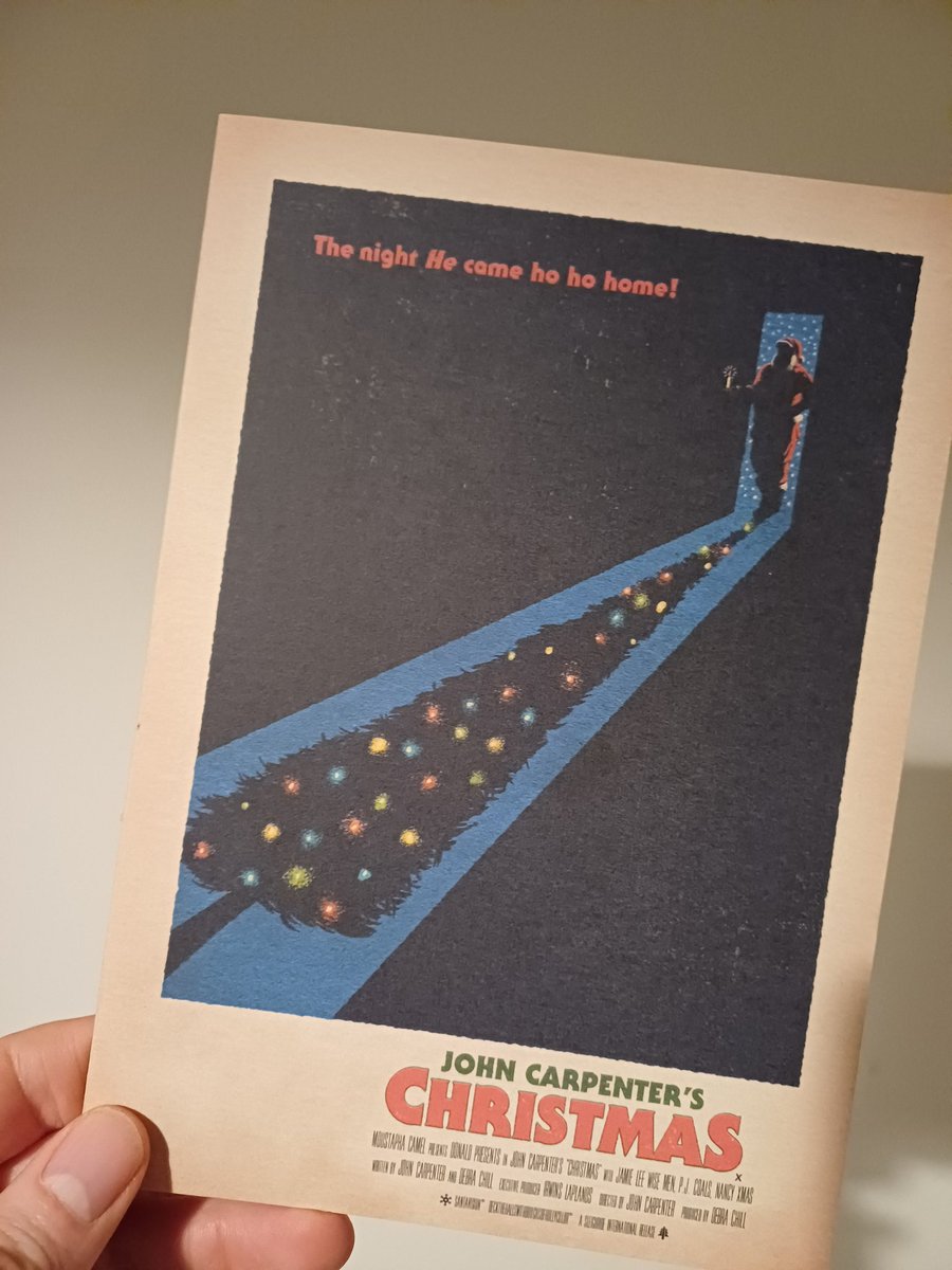 Mathias Clasen (@mathiasclasen) on Twitter photo Hands down the coolest Xmas card I have ever received. Thank you so much, <a href="/ThatNeilMartin/">Prof Neil Martin</a> 🎄🔪 Hands down the coolest Xmas card I have ever received. Thank you so much, <a href="/ThatNeilMartin/">Prof Neil Martin</a> 🎄🔪