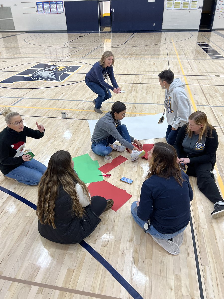 Perks of being a teacher’s kid: sneaking a peek at staff meetings and getting insider scoops! Today they saw the staff transform into Frosty or Rudolph for our Staff meeting!  #wcsflight #BehindTheScenes #TeachersKids