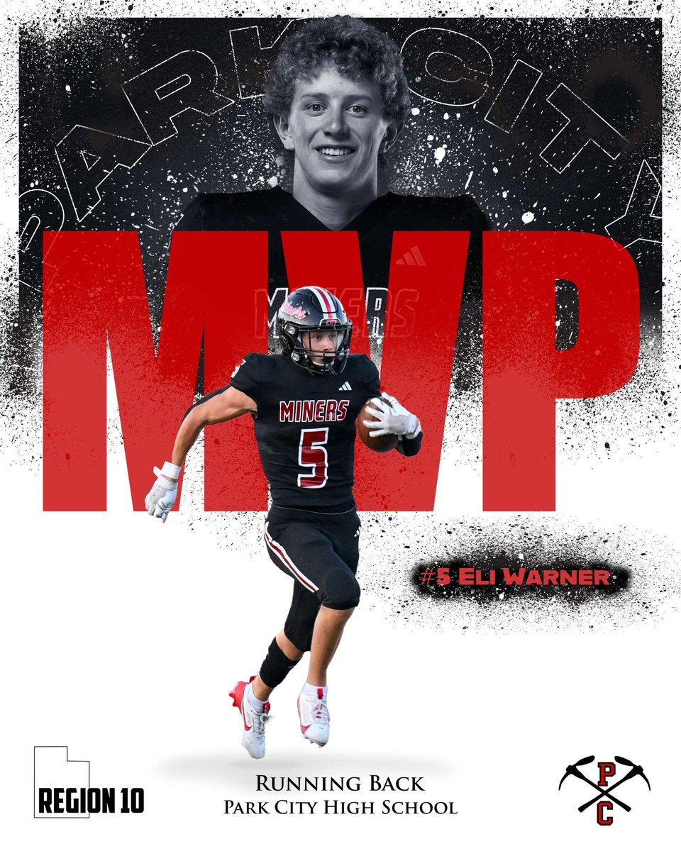 Eli Warner (@eliwarner26) on Twitter photo Honored to be named Region 10 MVP!
Thank you to all my teammates and coaches who helped me.
<a href="/Josh_Montzingo/">Josh Montzingo</a> <a href="/ParkCityFtbl/">Park City Football</a> <a href="/bashbodily6/">Bash Bodily</a> <a href="/mnavarro4040/">Matt Navarro</a> Honored to be named Region 10 MVP!
Thank you to all my teammates and coaches who helped me.
<a href="/Josh_Montzingo/">Josh Montzingo</a> <a href="/ParkCityFtbl/">Park City Football</a> <a href="/bashbodily6/">Bash Bodily</a> <a href="/mnavarro4040/">Matt Navarro</a>