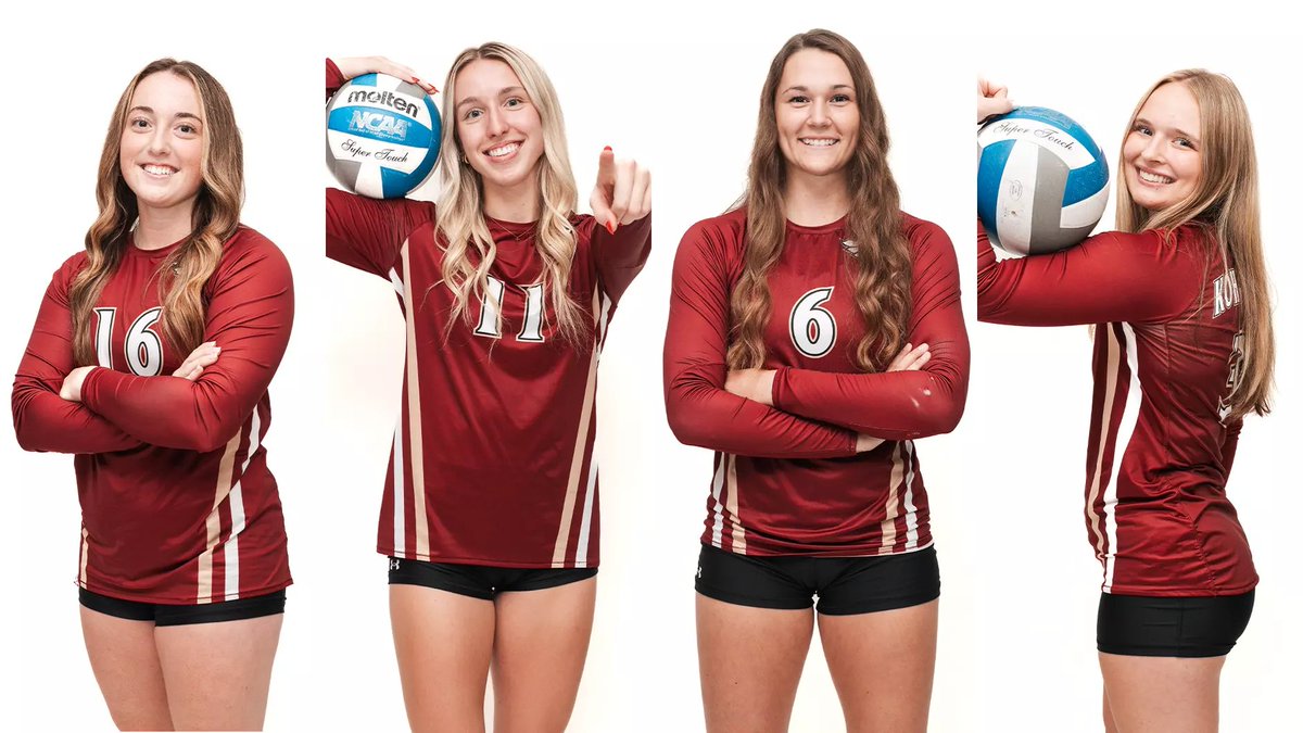 Maahs, Urbatsch, Hansel &amp; Hammer earn CSC Academic All-District honors.

<a href="/KohawkVball/">Kohawk Volleyball</a> <a href="/CollSportsComm/">College Sports Communicators</a> 
📰tinyurl.com/hw7vkrep

#KohawkNation