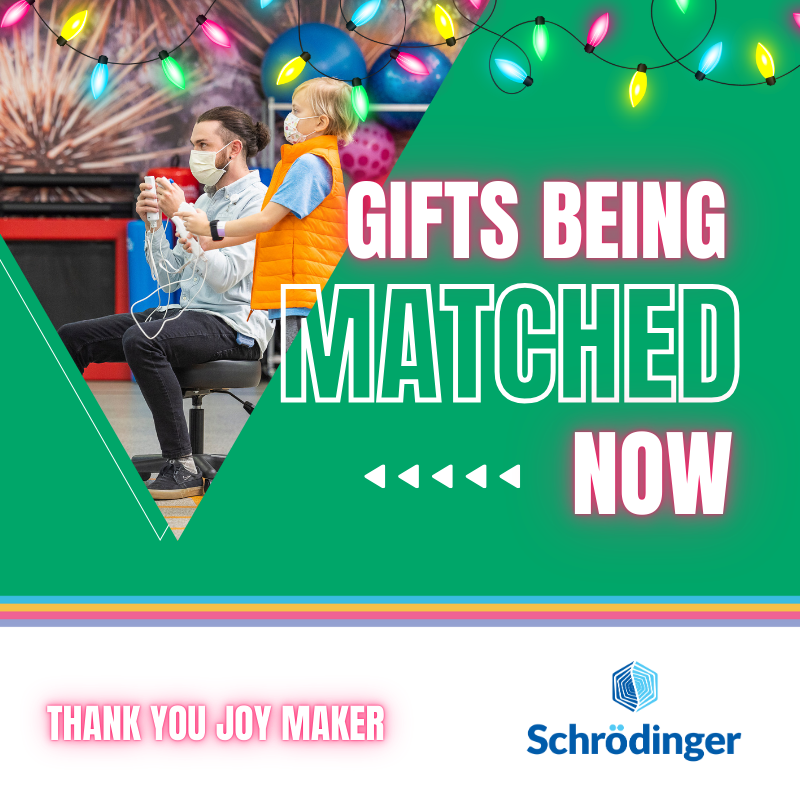 CPCharity's tweet image. We’re so grateful to have Schrodinger inc as a Joy Maker for the JoyQuest campaign, doubling donations to spread smiles and play to children everywhere! 💛🎮
Ready to be a hero too? Donate now and double the joy!
LINK: onecau.se/_82xkz1
#JoyQuest #PlayGamesFeelBetter