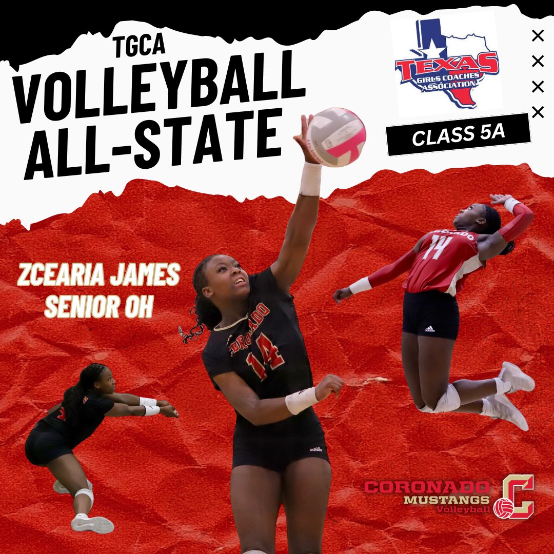 🚨‼️MUSTANG ALERT‼️🚨Senior lefty OH, Zcearia James, has been named to the Texas Girls Coaches Association Class 5A ALL STATE TEAM! Congratulations, Z! Your Mustang family is SO PROUD OF YOU! ❤️🏐💛<a href="/AthleticsLISD/">Lubbock ISD Athletics</a>