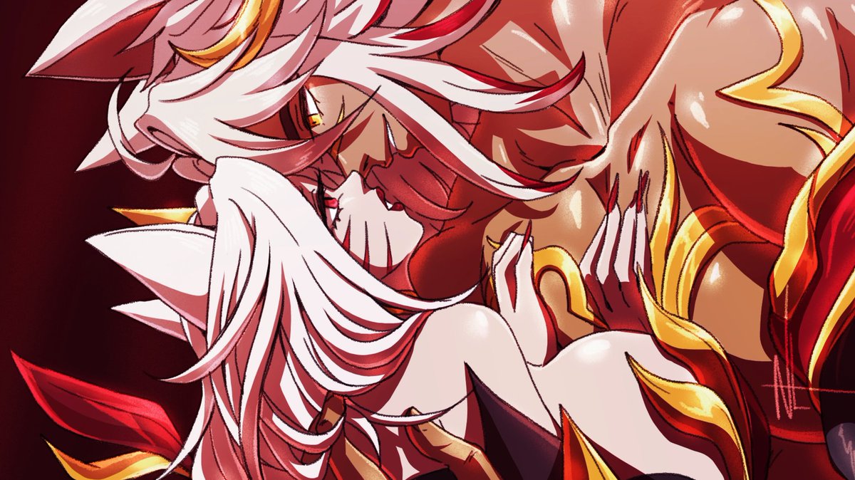 Más de 700usd de puro amor 🫦🩷#LeagueofLegends #ArtofLegends #Riotgames #SettAhri #AhriSett #AhrixSett #SettxAhri #Ahri #Sett