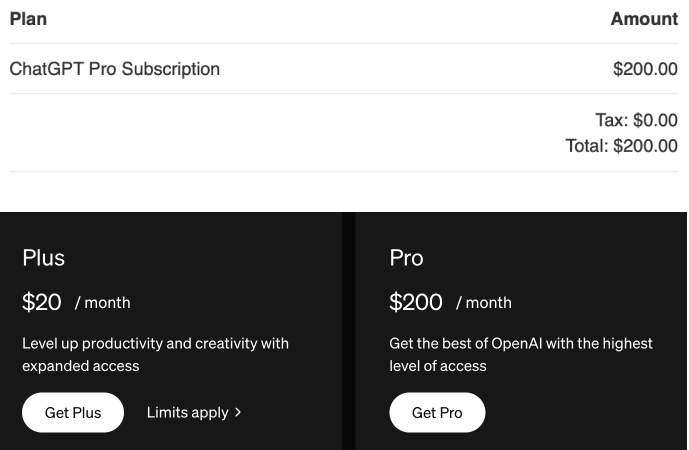 useterra's tweet photo. #1 tip to become a 10x developer. Upgrade from $20/month to $200/month. Thank you for attending to my Ted Talk. https://t.co/hsaRHdkNjv