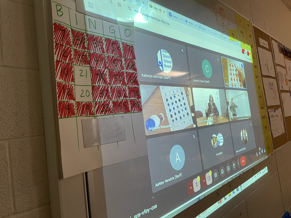 We were close… but weren’t the winners this time! School-wide Bingo was fun for all today. 
#MySilverCreek
