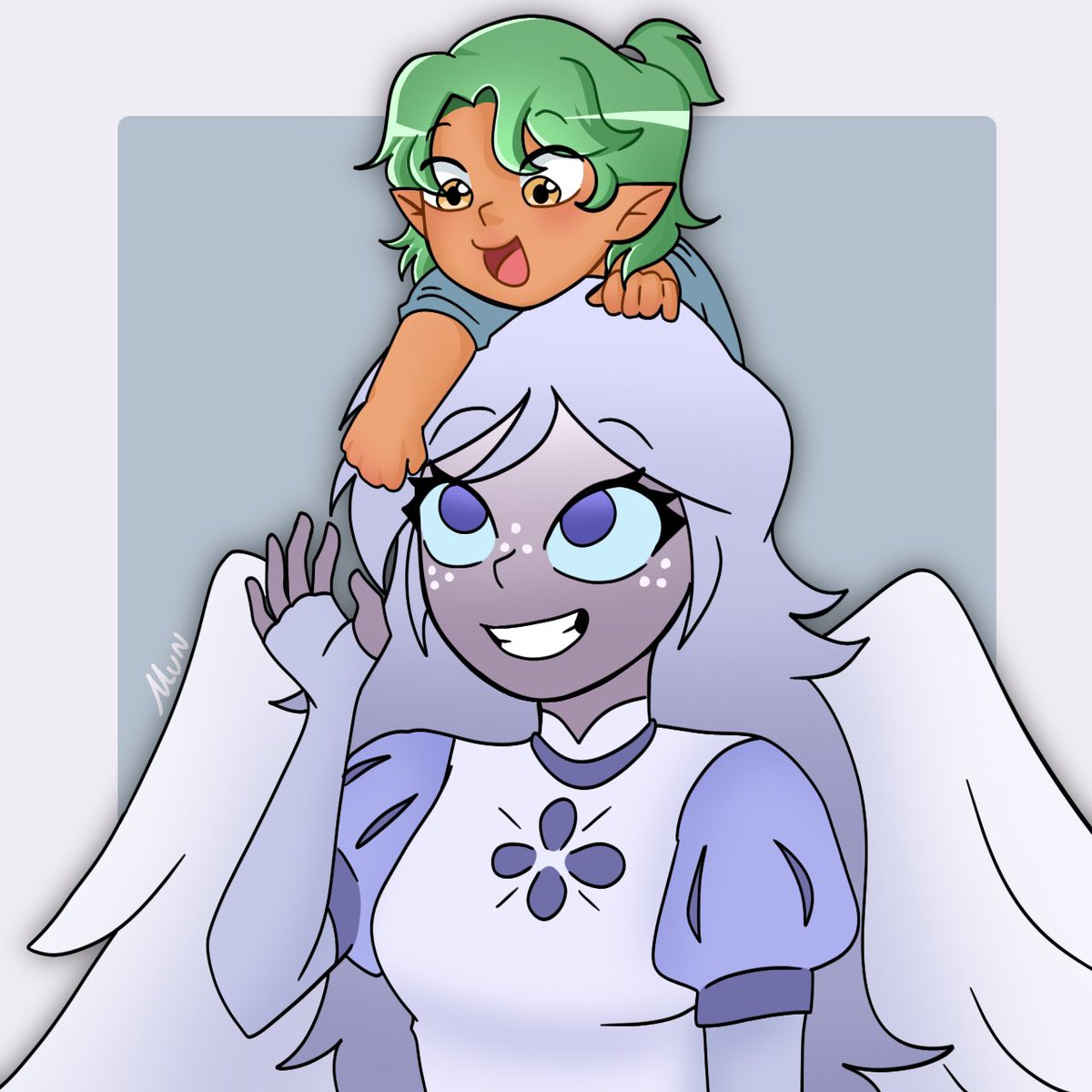🩷💜Luisa Noceda💜🩷 (@luzillatitan) on Twitter photo -Babu With Emily Seraphim-
The baby riding on top of Emily’s head.
Art is made by <a href="/Munsitart/">☆COMMISSIONS OPEN ☆ || Mun Spacecat🦈</a>
#TheOwlHouse #theowlhousefanart #toh #tohfanart #tohfankid #tohfanchild #HazbinHotel #HazbinHotelFanart #hh #hhfanart #Emily #HazbinHotelEmily -Babu With Emily Seraphim-
The baby riding on top of Emily’s head.
Art is made by <a href="/Munsitart/">☆COMMISSIONS OPEN ☆ || Mun Spacecat🦈</a>
#TheOwlHouse #theowlhousefanart #toh #tohfanart #tohfankid #tohfanchild #HazbinHotel #HazbinHotelFanart #hh #hhfanart #Emily #HazbinHotelEmily
