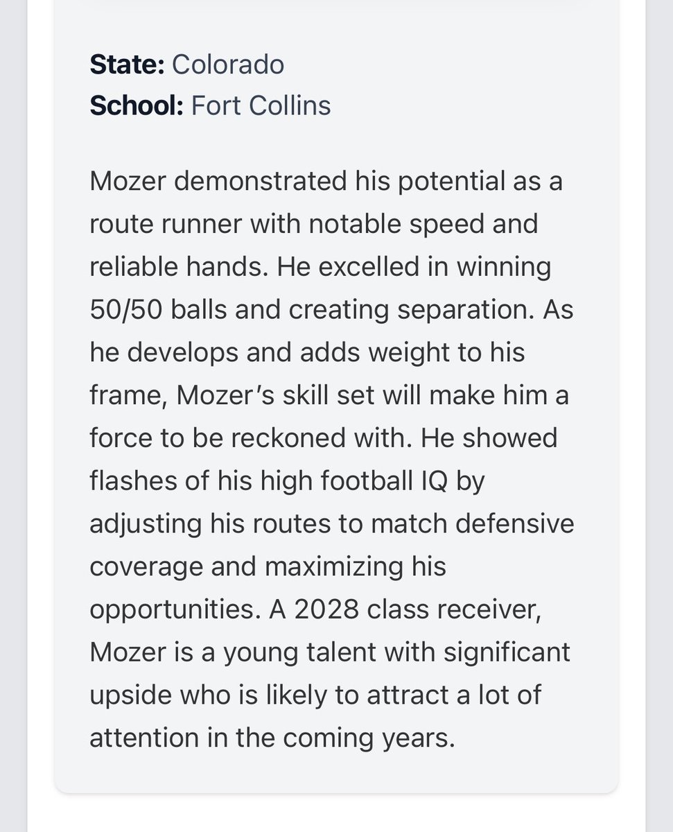 Preston Mozer (@prestonmozer) on Twitter photo Thank you <a href="/RobertLDavisIV/">RobertLDavisIV</a> and <a href="/PrepRedzoneCO/">Prep Redzone Colorado</a> for the write up about the next wave of rising stars! <a href="/FortCollinsFB/">Fort Collins Football</a> <a href="/YemmMatt/">Matt Yemm</a> <a href="/CoachTarver1/">James Tarver</a> Thank you <a href="/RobertLDavisIV/">RobertLDavisIV</a> and <a href="/PrepRedzoneCO/">Prep Redzone Colorado</a> for the write up about the next wave of rising stars! <a href="/FortCollinsFB/">Fort Collins Football</a> <a href="/YemmMatt/">Matt Yemm</a> <a href="/CoachTarver1/">James Tarver</a>