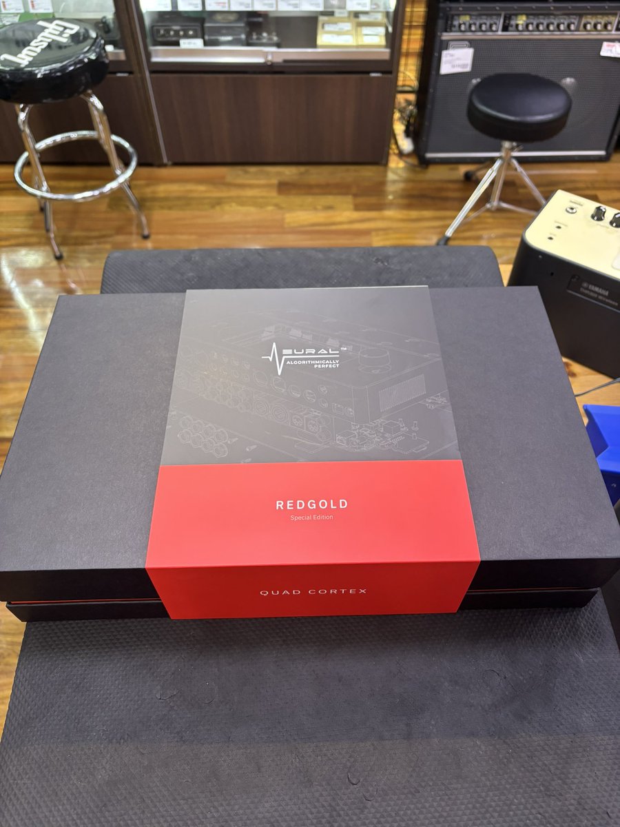 shima_hiro4ma's tweet image. NEURAL DSP QUAD CORTEX RED GOLD 限定版入荷致しました！
クリスマスカラー🎅です！プレゼントにどうぞ！

#QUADCORTEX
#LIMITED_EDITION 
#NEURALDSP