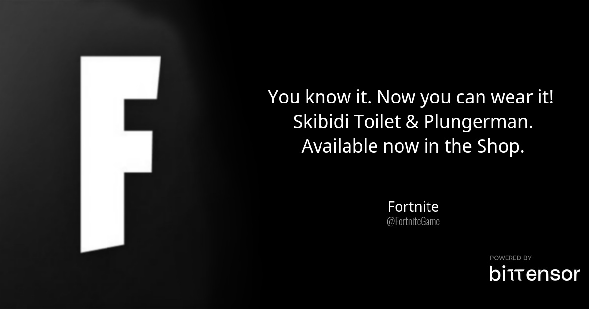 MakeItAQuote's tweet photo. @Driblee69 @FortniteGame https://t.co/sB37D4FC7S
