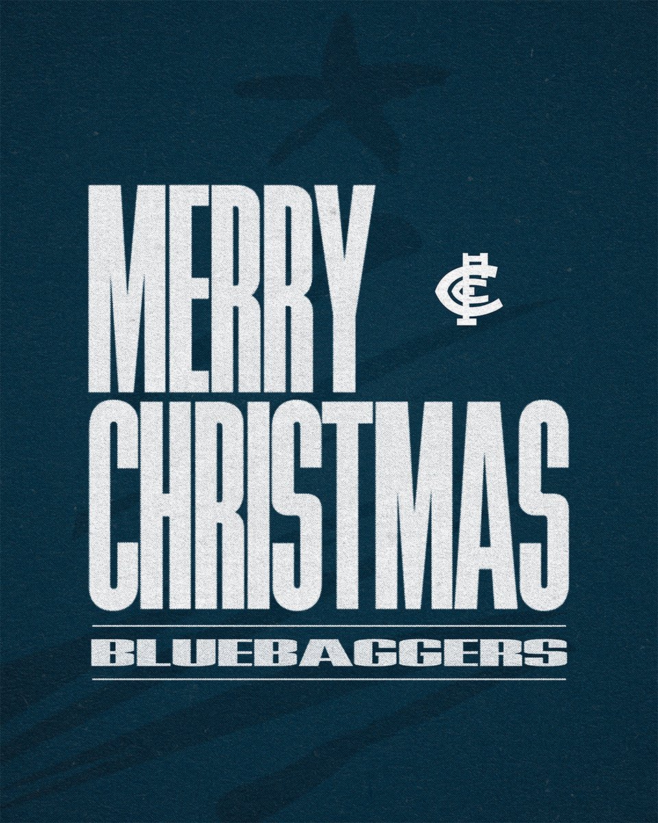 Merry Christmas from us to you, Bluebaggers! 🎅🔔🎄

To all those celebrating today, we hope your day is filled with love, laughter and Navy Blue 💙
