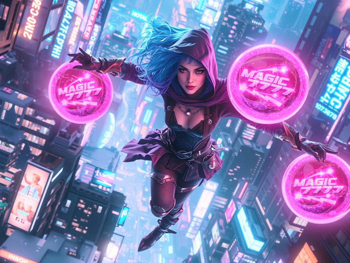 <a href="/Crypto_zxzchina/">ChineseCryptoDino</a> Just $MAGIC in my wallet. Limited supply, micro cap. next x1000

#LOWCAP #x1000gem #CRYPTOGEM #MAGNIFICENT7777 #Bitcoin 
#memecoin