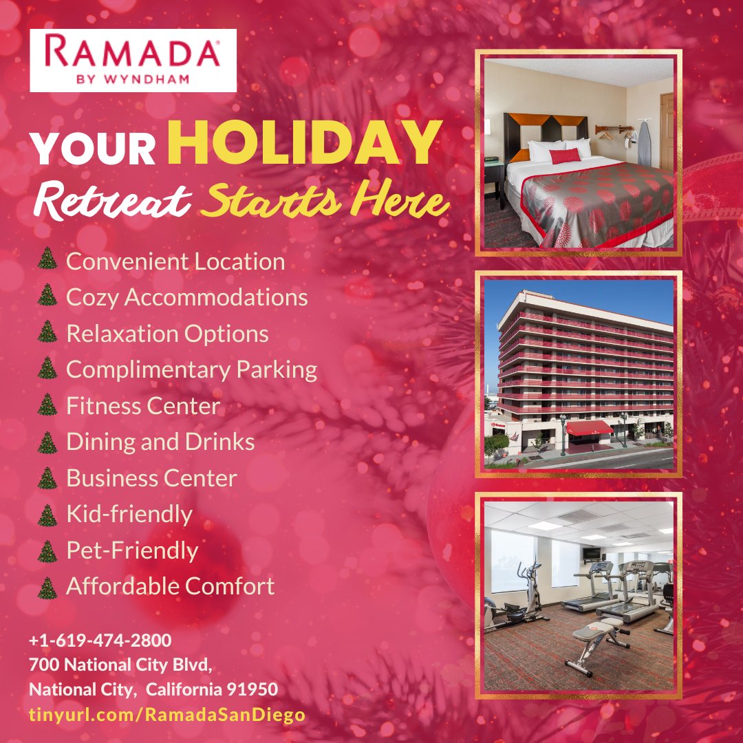 Ramada by Wyndham San Diego National City tweet media