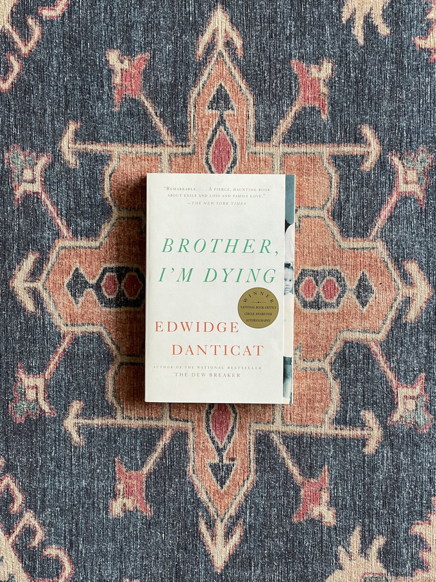 wombhousebooks's tweet photo. Brother, I’m Dying by Edwidge Danticat. Paperback, 2008. #edwidgedanticat https://t.co/ZBFv8bjw9G https://t.co/HeaMML0X24