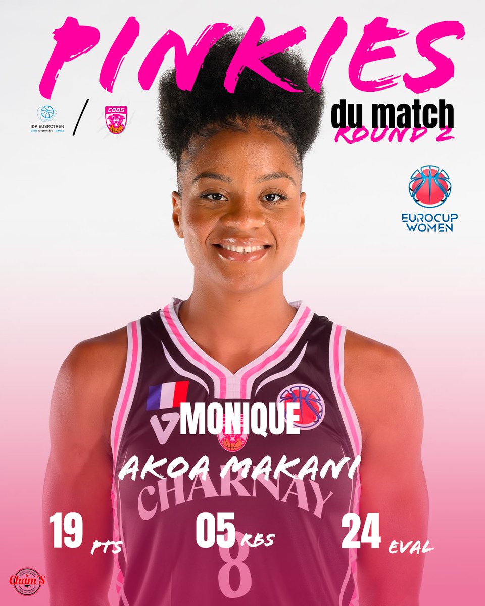 cbbs_basket's tweet photo. 🩷 Pinkies du match 🤍

THE MVP ! Monique a su briller dans ce match décisif, malgré la défaite, en faisant preuve de courage, de maîtrise et d'un engagement sans faille.

Merci Monique 🙏🏼

Annoncé par @lechams71 https://t.co/oPtGaE7SM1
