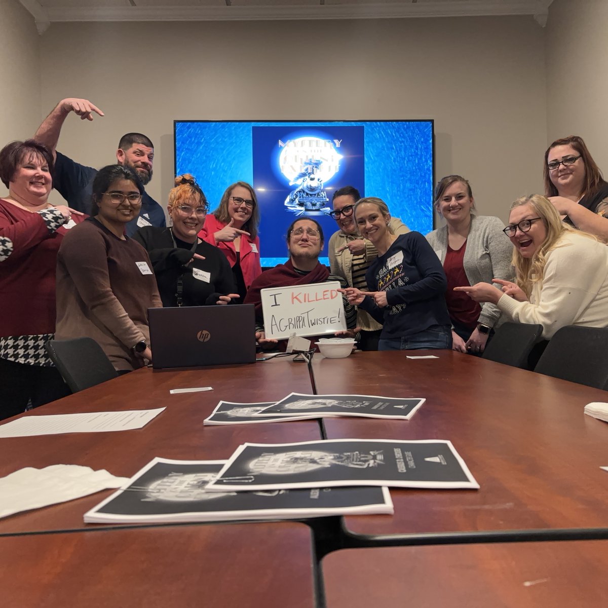 We solved the Murder Mystery on the Oriental Express at our Holiday "Cheers to You" Party! 🎉 We’re so grateful for our incredible staff. Your hard work &amp; dedication deserve to be celebrated, not just during the holidays but all year long!

✨ Cheers to you &amp; all you do! ✨