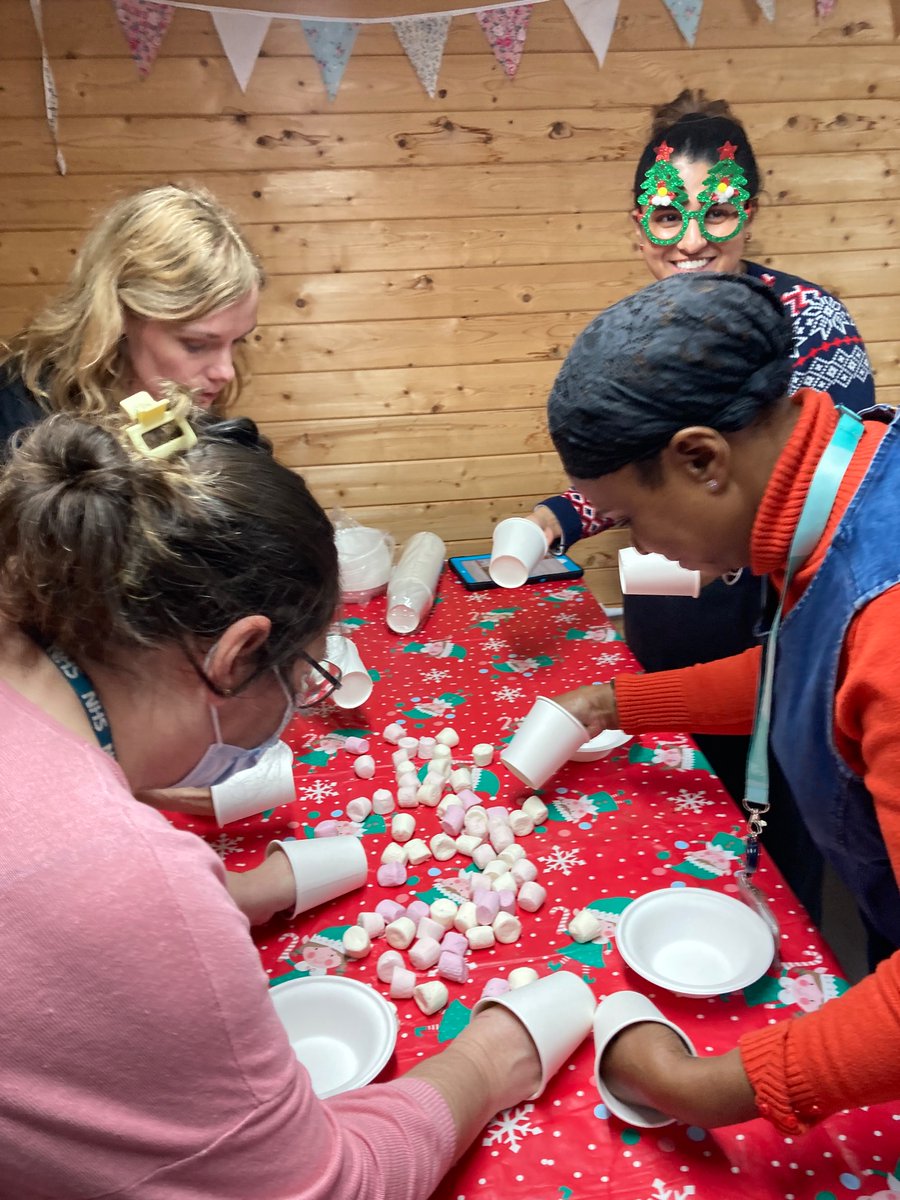 2ColhamGreenOT's tweet photo. Christmas celebrations at 2 Colham Green today. Party games, dancing and, of course, delicious food! Merry Christmas all! @CNWLNHS https://t.co/xOec5Nu7FO