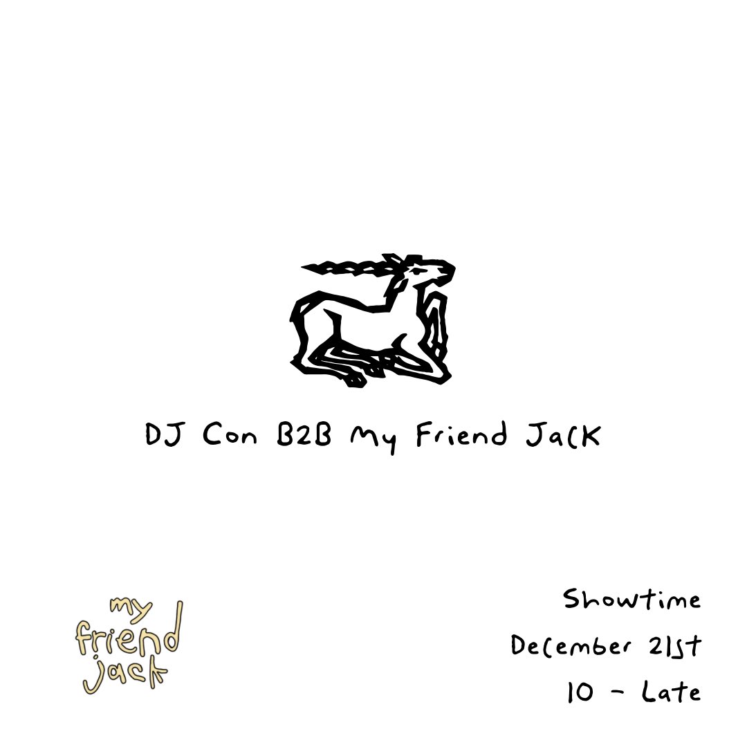 me and my buddy Conner playing 80s and 90s house at the best bar in the whole world on Saturday night