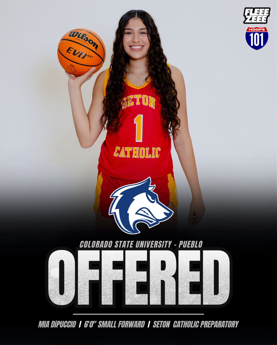 DipuccioMia's tweet photo. So grateful to receive an offer from @coachtj to continue my athletic and academic career at Colorado State University Pueblo! @SCPGBB @CSUPuebloWBB @fleeezeee https://t.co/jRzZx34jv4