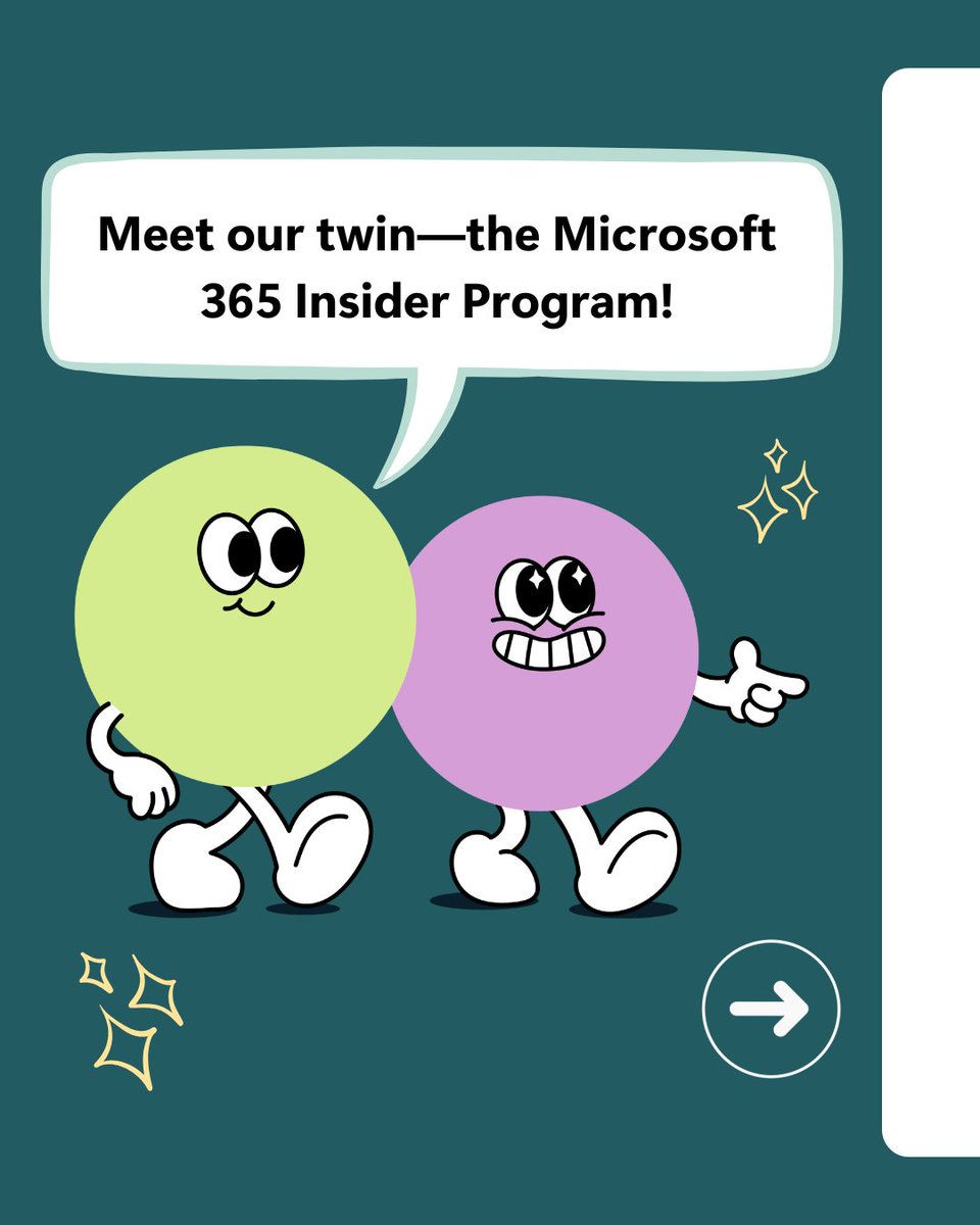 windowsinsider's tweet image. We're seeing double! 👀 Did you know about our friend, the Microsoft 365 Insider Program? @Msft365Insider #Windows #WindowsInsider #WIndowsInsiderProgram #Microsoft #TwinDay