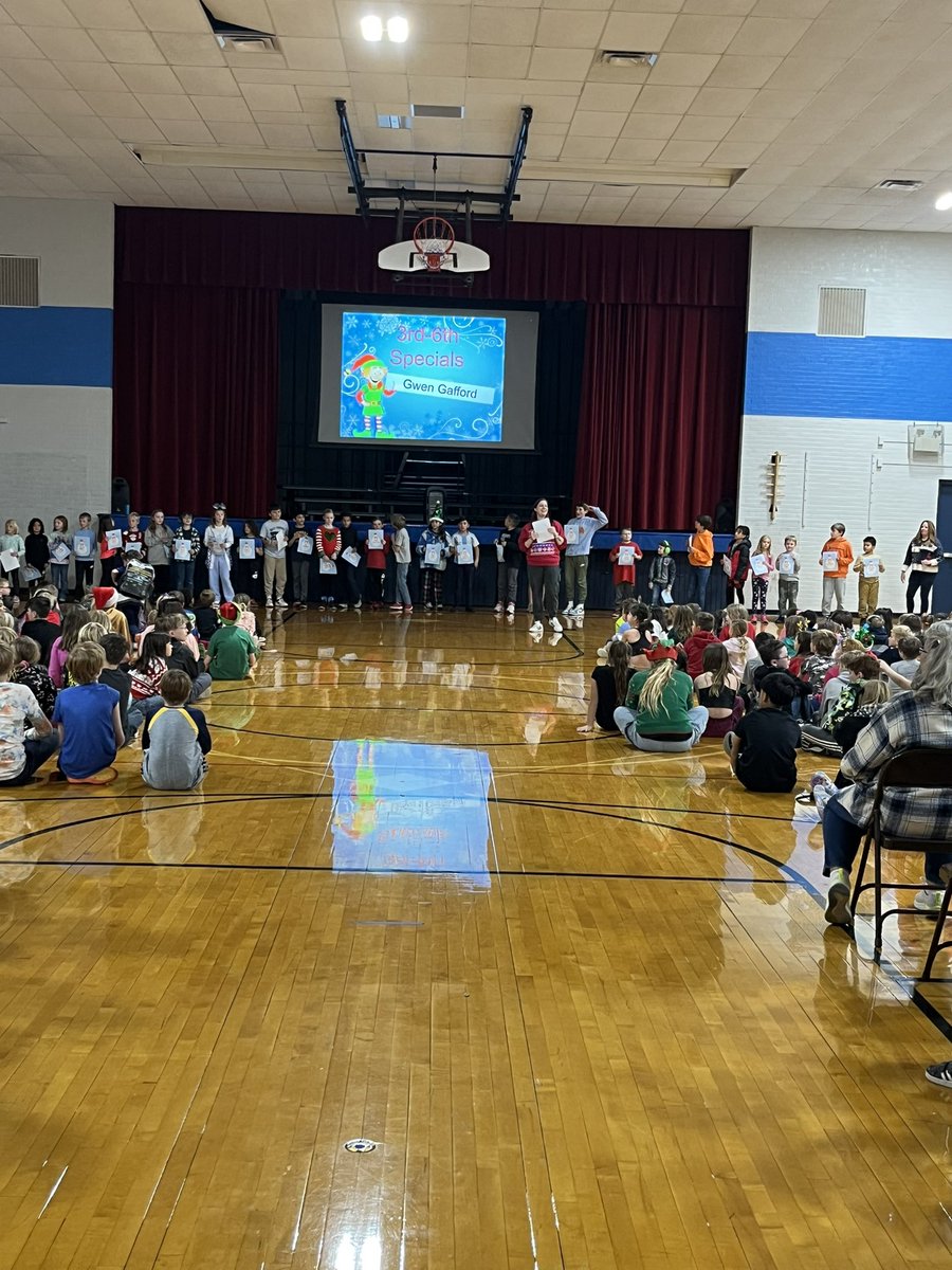 December PBIS Assembly was amazing!