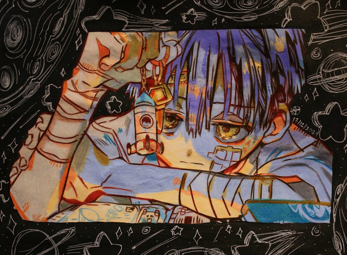 Estudio de color🎨-17/12/2024
Créditos AidaIro-Jibaku Shōnen Hanako-kun🔭🌙🌌